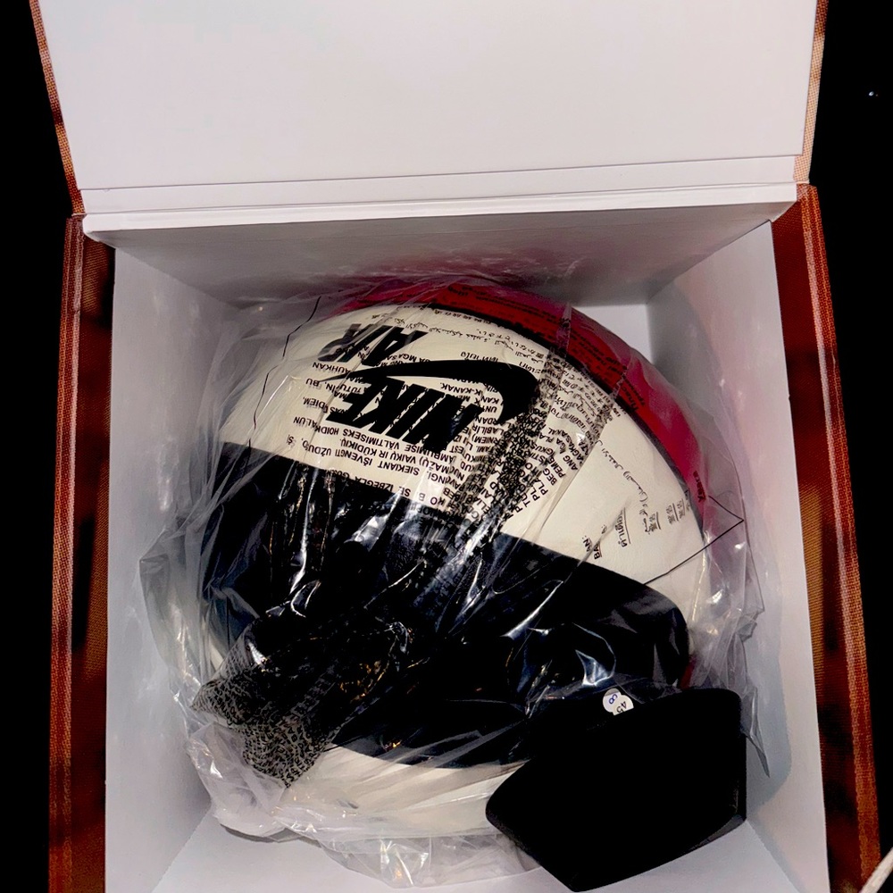 Jordan leather basketball